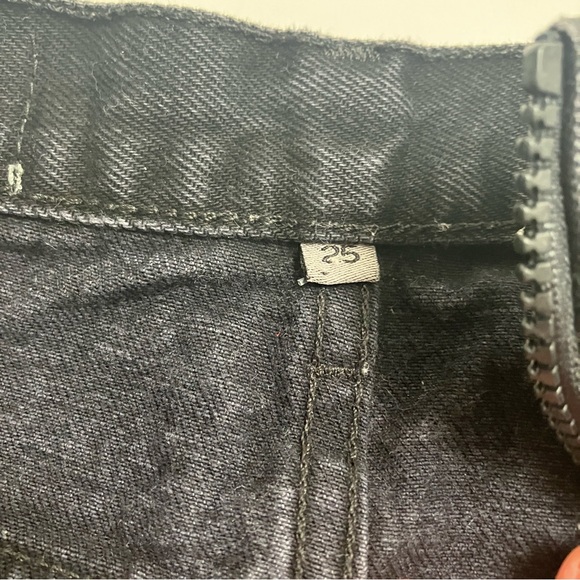 CARMAR black denim mini - Picture 3 of 4